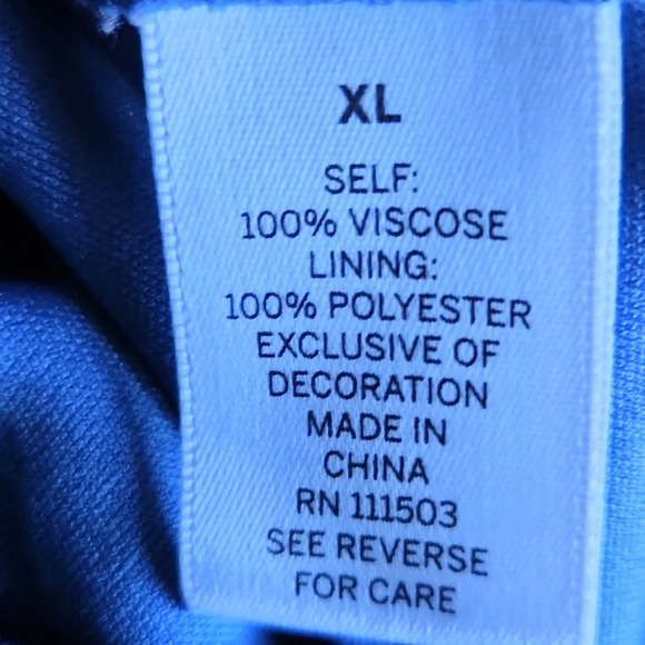 Dress Barn Sleeveless high low blue dress - Picture 13 of 13